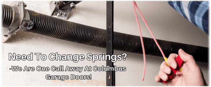 Broken Garage Door Spring Columbus